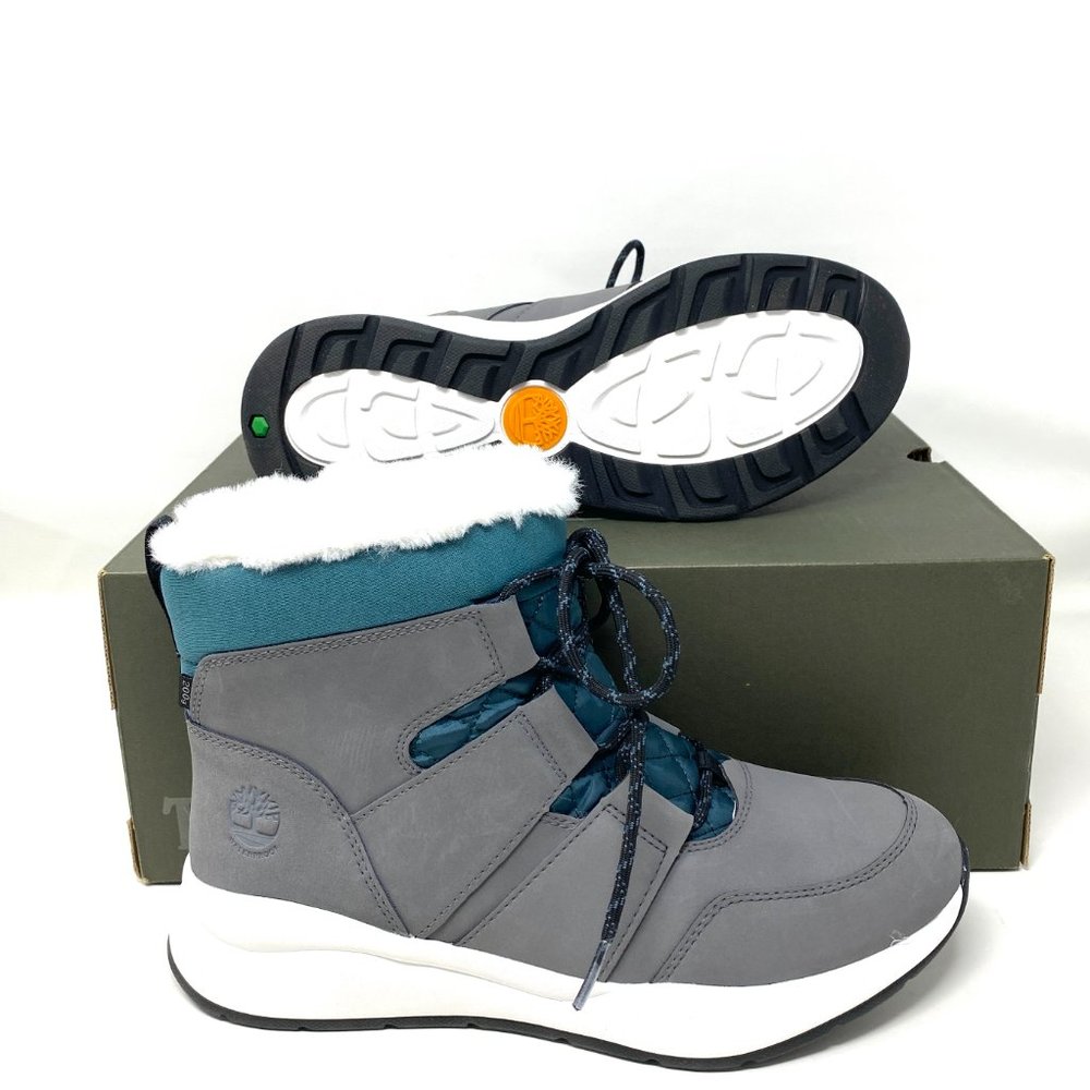 đź’–MEGA SALEđź’–Timberland WOMEN 9.5 TB 0A2CQF 060 BOROUGHS PROJECT PULL Dark Grey - Picture 4 of 9